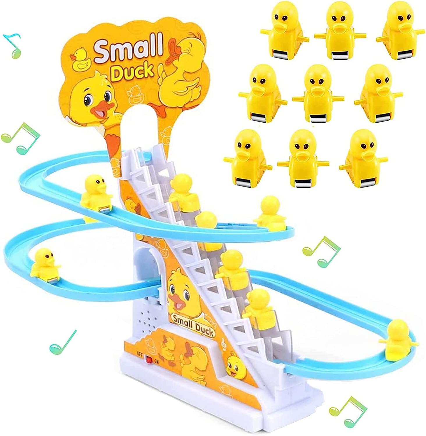 Музыкальная интерактивная игрушка Трек с уточками Small DuckП