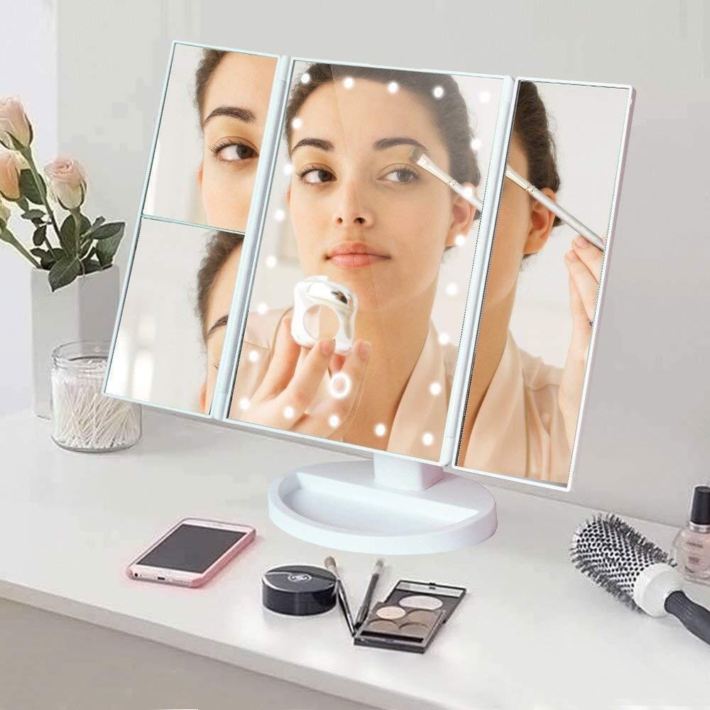 Зеркало с LED подсветкой для макияжа Superstar Magnifying MirrorП